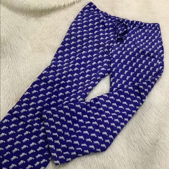 Vineyard Vines novelty blue MTV pj lounge elastic pants - Picture 5 of 7